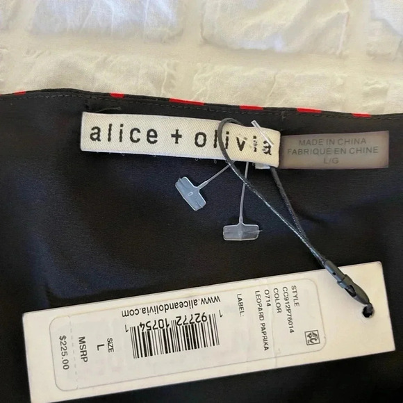 Alice + Olivia Contessa leopard silk camisole - Picture 4 of 7